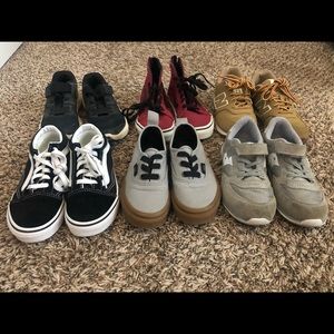 Bundle!! All Six pairs of kids size 11.5 sneakers.